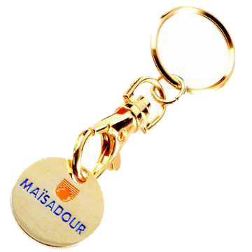 โทเค็นคีย์เชนโลโก้ที่กำหนดเองขายส่ง