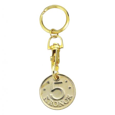 Aangepaste Caddy Token Sleutelhangers - Locker-token sleutelringen