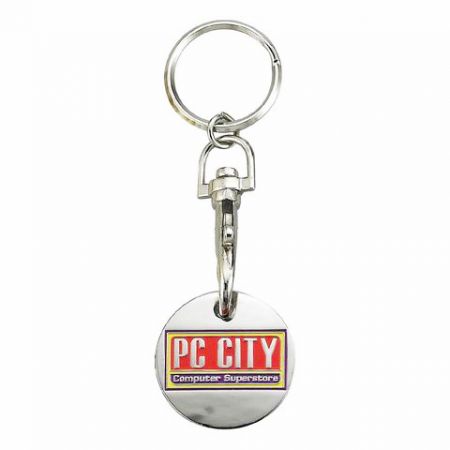 henkilökohtainen ostosavainten avainrengas