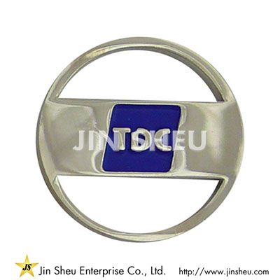 groothandel in op maat gemaakte zinklegering winkelwagenmuntje