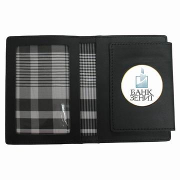 Billetera de placa de identificación - Billetera de cuero personalizada para placas