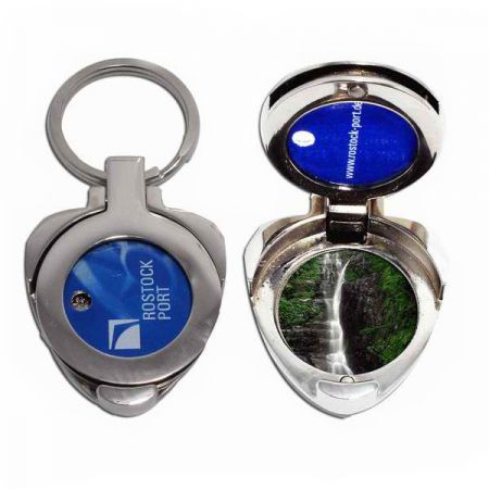 Andenken Schlüsselanhänger mit Foto - Andenken Schlüsselanhänger mit Foto