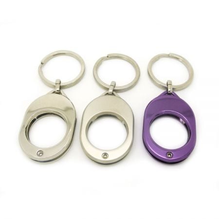 판매용 컬렉션용 동전 홀더 키링