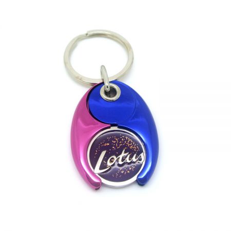 keyring coin holder - Promotional Trolley Coins