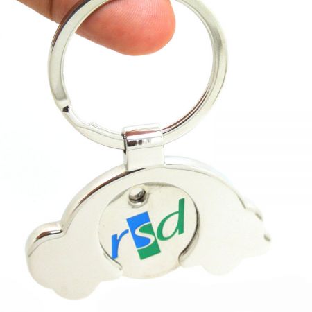 Porta gettoni per carrelli