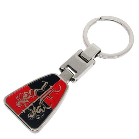 Porte-clés avec logo de voiture en métal