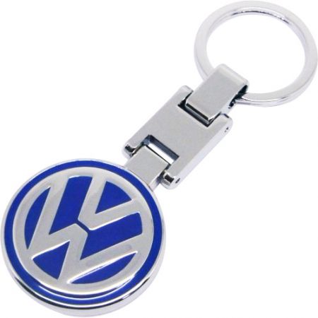 Llavero con el logotipo de coche clásico de VW