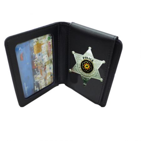 Leather Badge Wallets