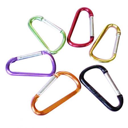 Móc khóa hình D - Móc khóa nhôm hình D