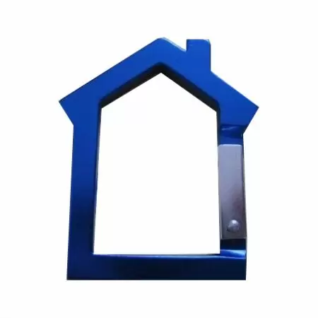 Móc chìa khóa hình nhà - khóa móc chìa khóa carabiner
