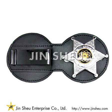 belt clip retractable badge holder