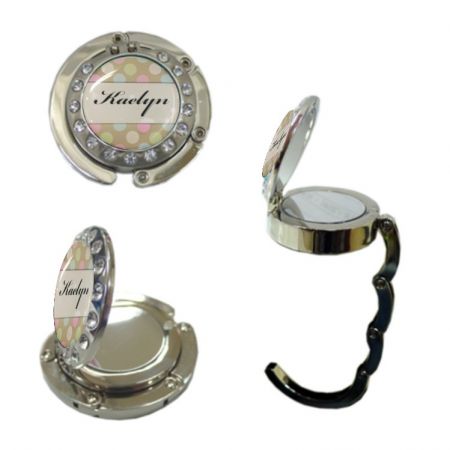 Hajtogatható pénztárcatartó tükrrel - Hajtogatható pénztárcatartó tükrrel