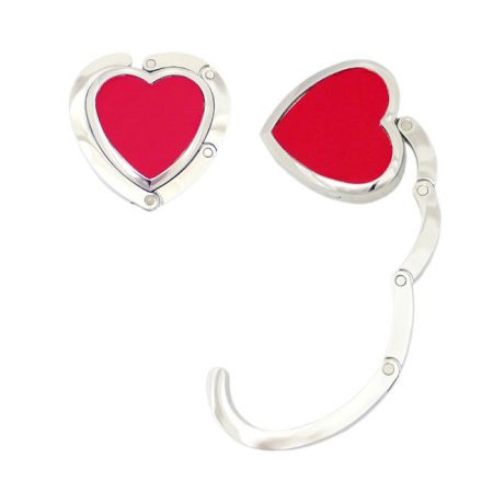 Opvouwbare tas hangers in hartvorm - Opvouwbare tas hangers in hartvorm