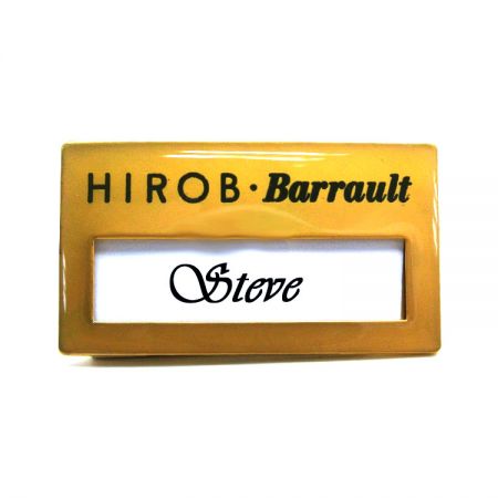 Magnetic Name Badge - name badges for employees