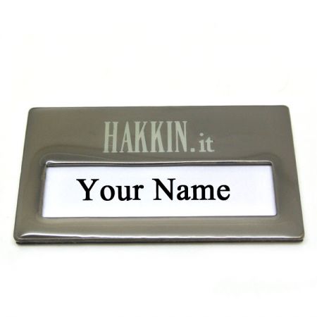 Thẻ tên và thẻ tên từ tính