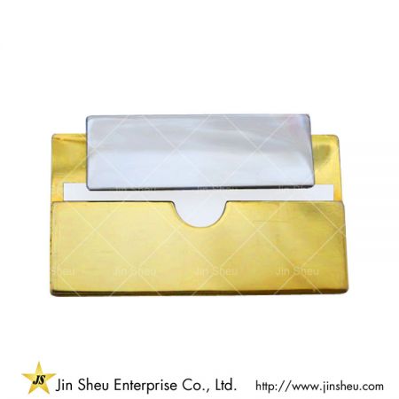 gjenbrukbare metallnavneskilt