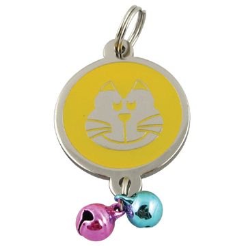 Pet ID Tag with Bells