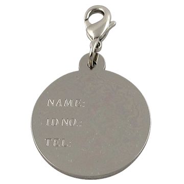 placa de nombre para collar de perro - placas de identificación para mascotas