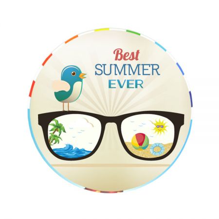 wholesale tin badge stand