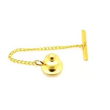 Tie Tack Clutch with Chain Assortment - Tie Tack Clutch with Chain Assortment