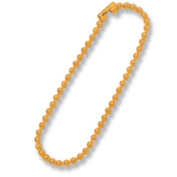 Ball chain for jewelry