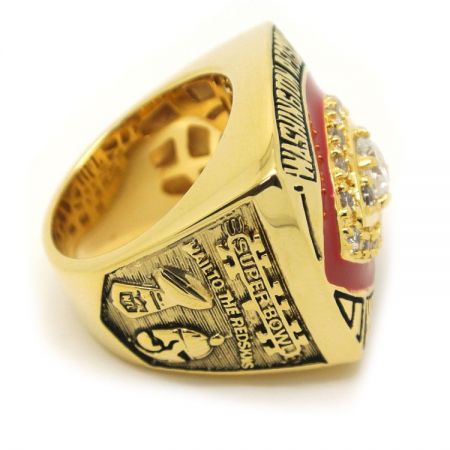 custom world champions gold ring