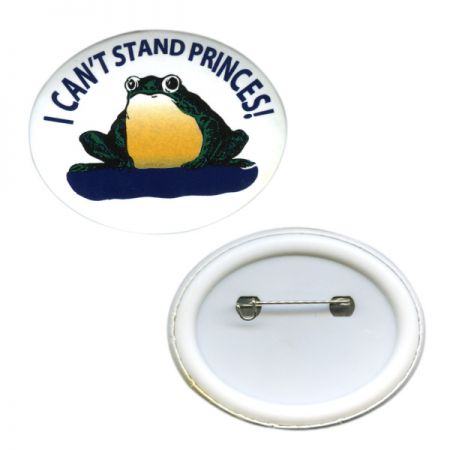 Irregular Shaped Plasitc Badge - Irregular Shaped Plasitc Badge