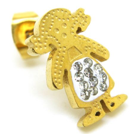 Bông tai làm theo yêu cầu - bông tai tùy chỉnh với logo