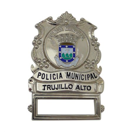 Badges de la police municipale