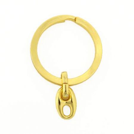 Schlüsselanhänger Ringe mit Kette - Schlüsselanhänger Ringe in großen Mengen