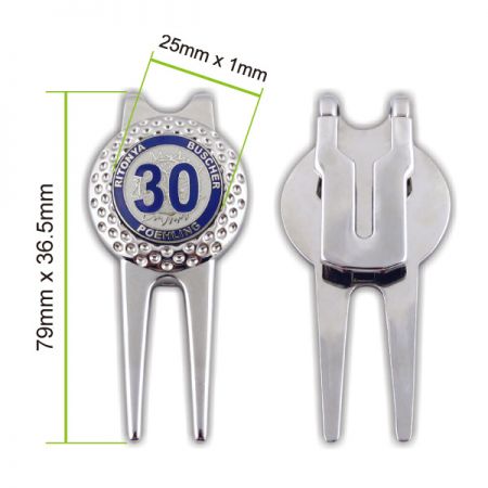 เครื่องมือซ่อมหลุมกอล์ฟว่างเปล่า