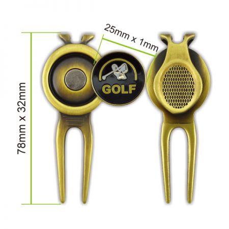 เครื่องซ่อมรอยหลุมกอล์ฟที่กำหนดเอง