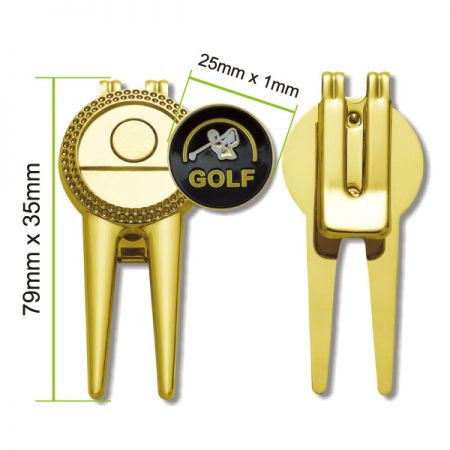 Niestandardowe narzędzia do naprawy dołków i narzędzia do naprawy dołków golfowych