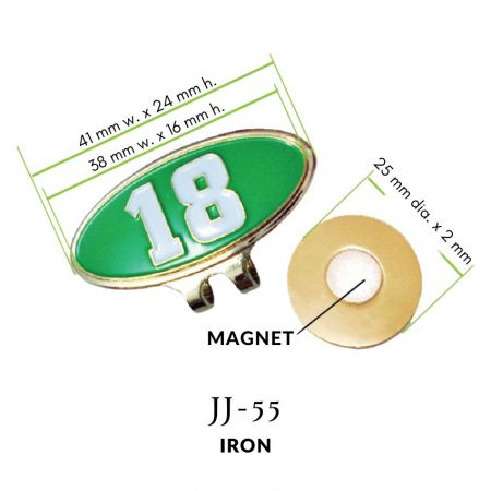 Blank Golf Hat Clip with Custom Logo - Blank Golf Hat Clip with Personalized Logo