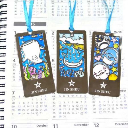 Custom Brass Etching Bookmark