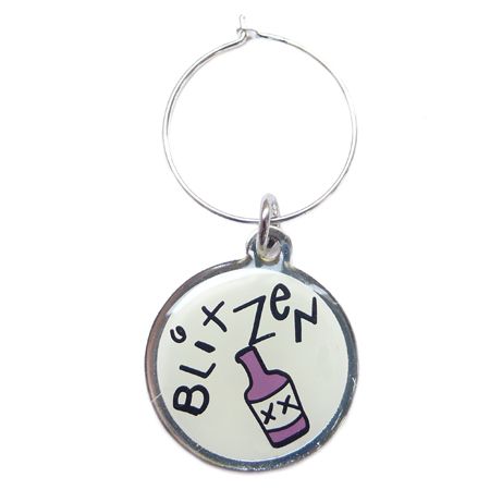 Anillos de encanto para copa de vino - marcadores de vino personalizados