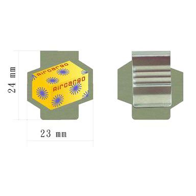 Fabricante de marcadores de aço elástico - Marcadores de metal vintage