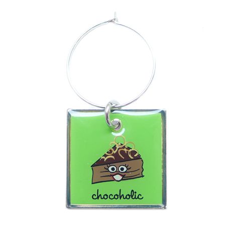 Aros para encantos de copas de vino - etiquetas personalizadas para copas de vino