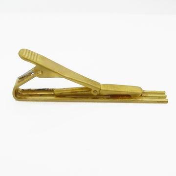 personalized gold tie clip