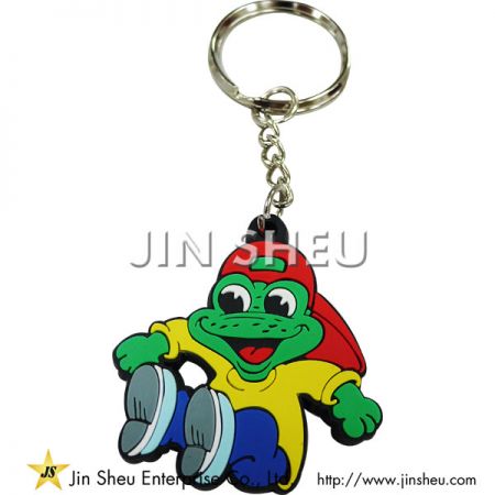 individuelle Gummischlüsselanhänger