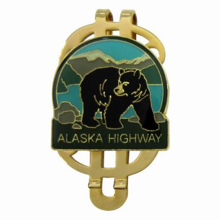 مشبك نقود معدني