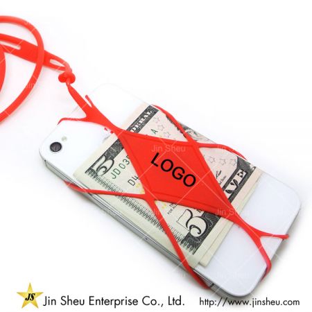 Шейный ремешок для телефона из силикона