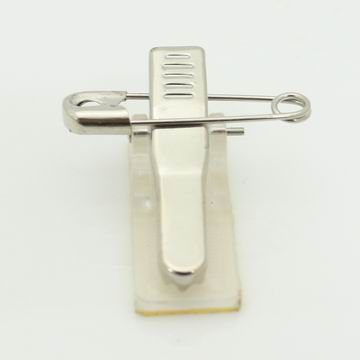 Badgehalter-Klammer Nr. 112-2 - Gravierte Krawattenklammer