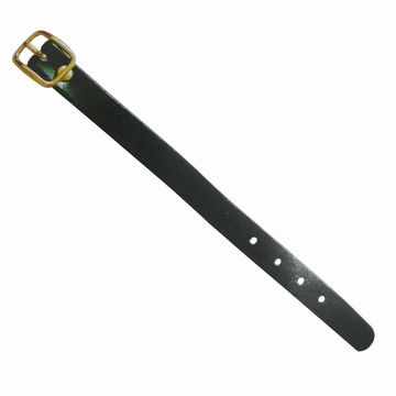 Leather Strap w/ Metal Buckle - Leather Strap w/ Metal Buckle