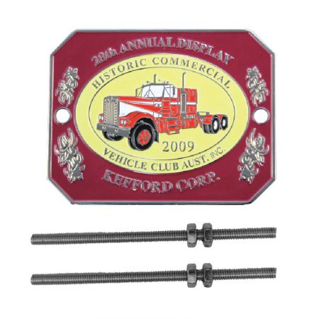 Emblème avant pour voiture de club - Emblèmes personnalisés pour voiture de club