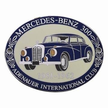 Mercedes Grill Badges - chrome metal car emblems