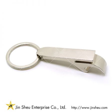 apribottiglie portachiavi in metallo