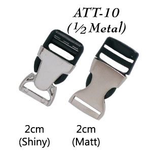 ATT-10 란야드 부착물 - 1/2 금속 - 란야드 부착물 - 1/2 금속