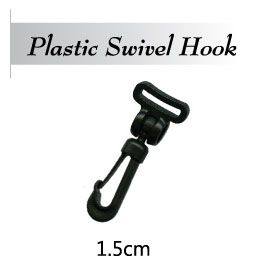 Schwenkbare J-Hakenclips für Schlüsselbänder