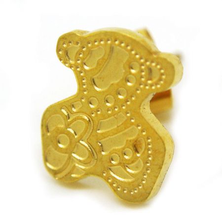 bông tai thép không gỉ - bông tai tùy chỉnh